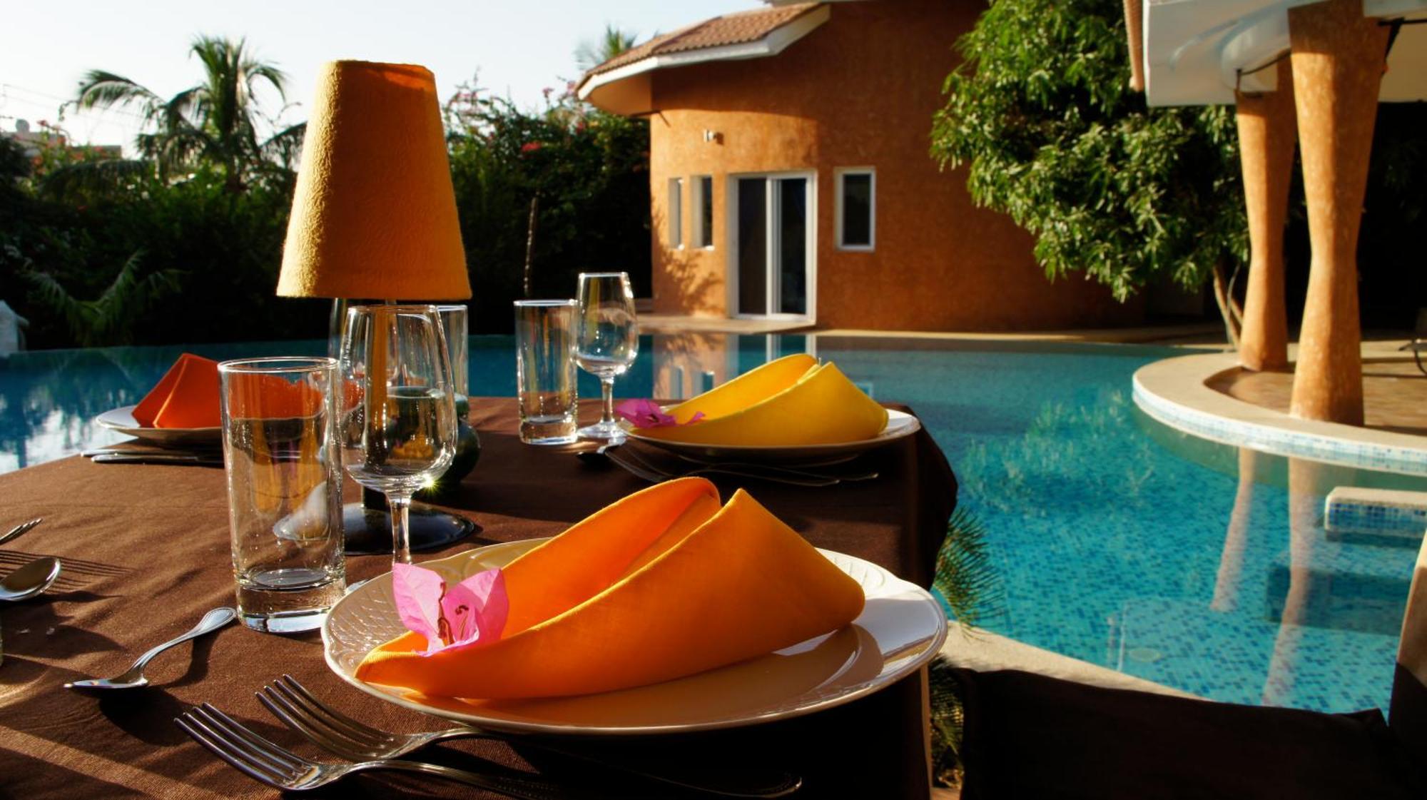 Hotel Le Clos Des Papillons Saly Portudal Kültér fotó